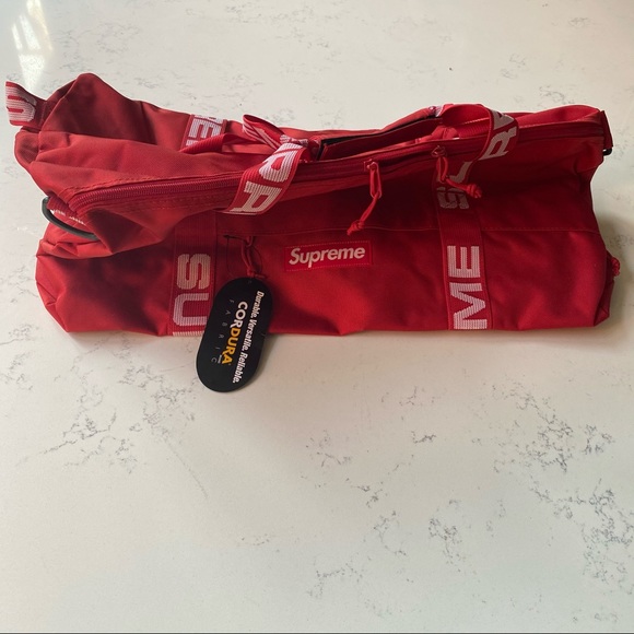 BRAND NEW SUPREME Duffle Bag (SS 18) - Picture 7 of 7